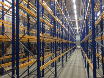 SIA "DELVE 2", Biznesa parks "ABAVA", Riga - Dismantling and assembly of pallet shelves